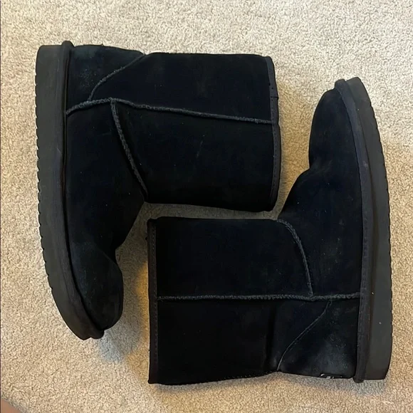 Black Suede Boots - Picture 2 of 11